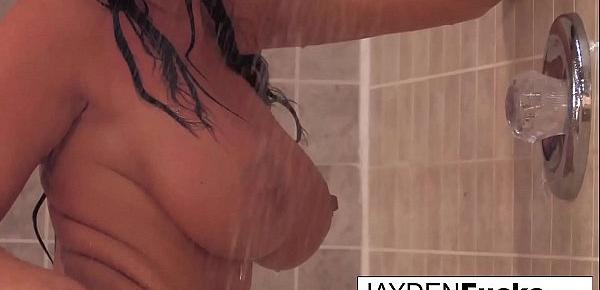  Busty Jayden Jaymes gets wet